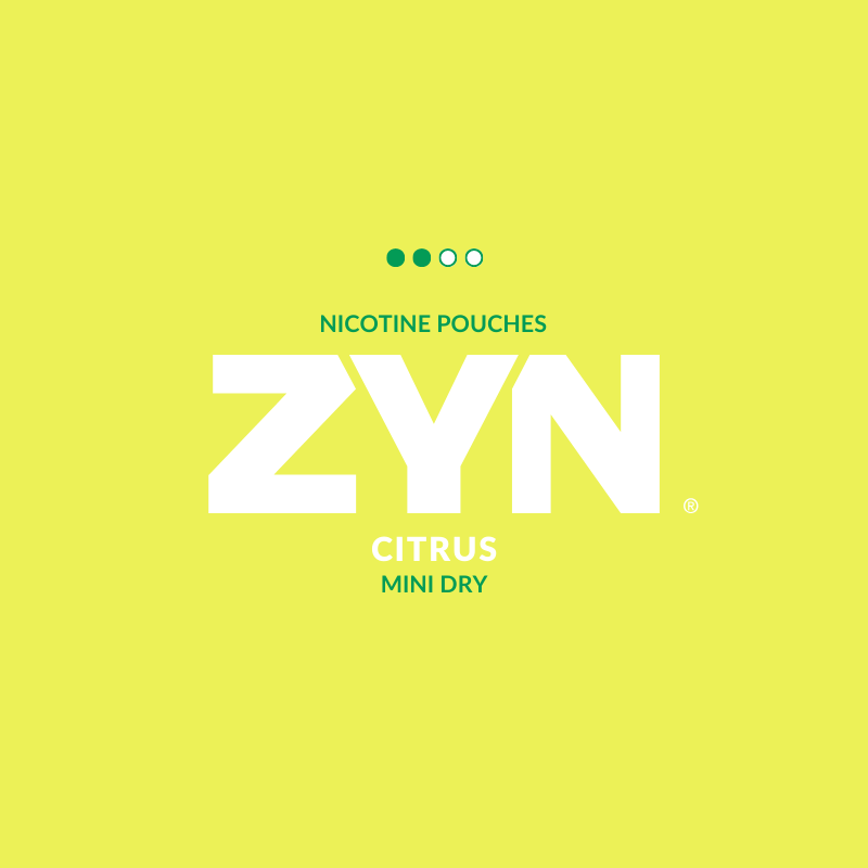 ZYN CITRUS MINI DRY 3MG