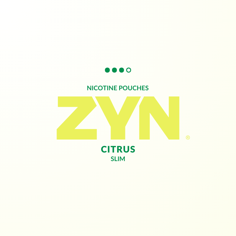 ZYN CITRUS STRONG SLIM
